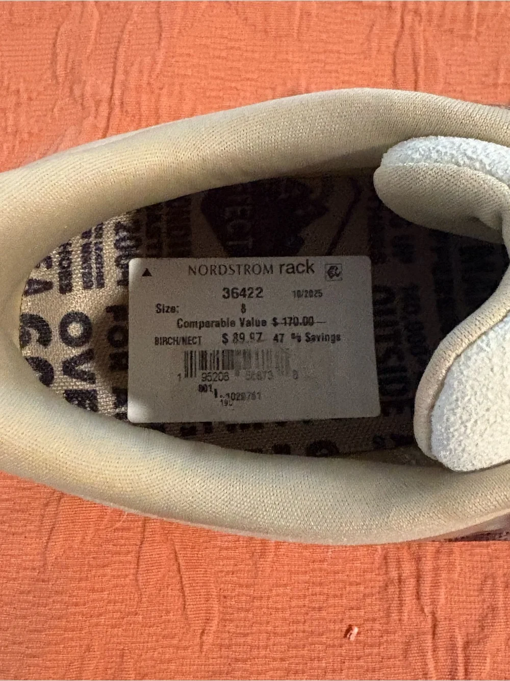 Keen 450 Dirt Sneaker Women's Size 8 in Birch/Nectarine